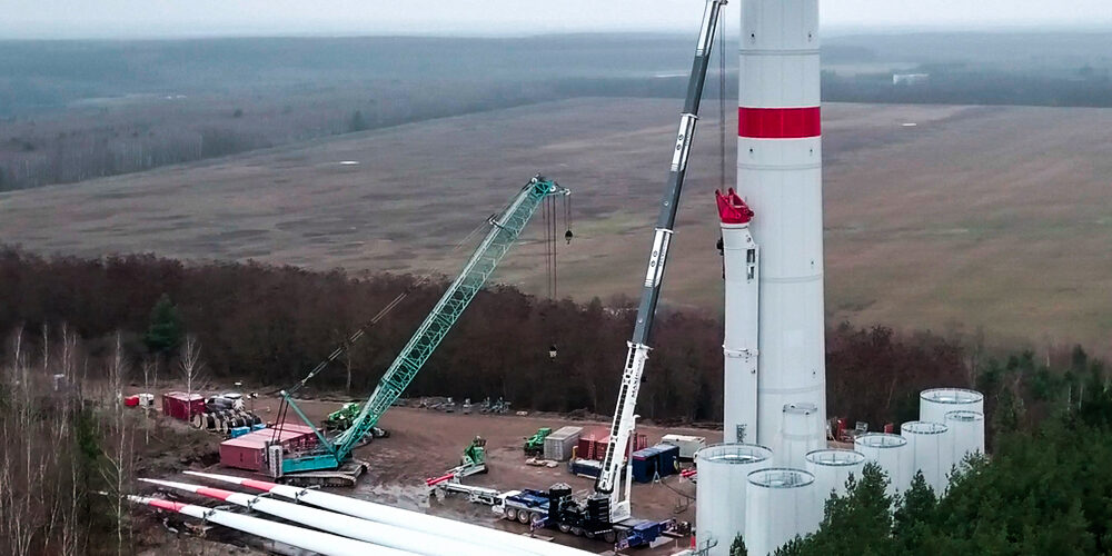 EINSATZ FÜR EINEN KLETTERKRAN
